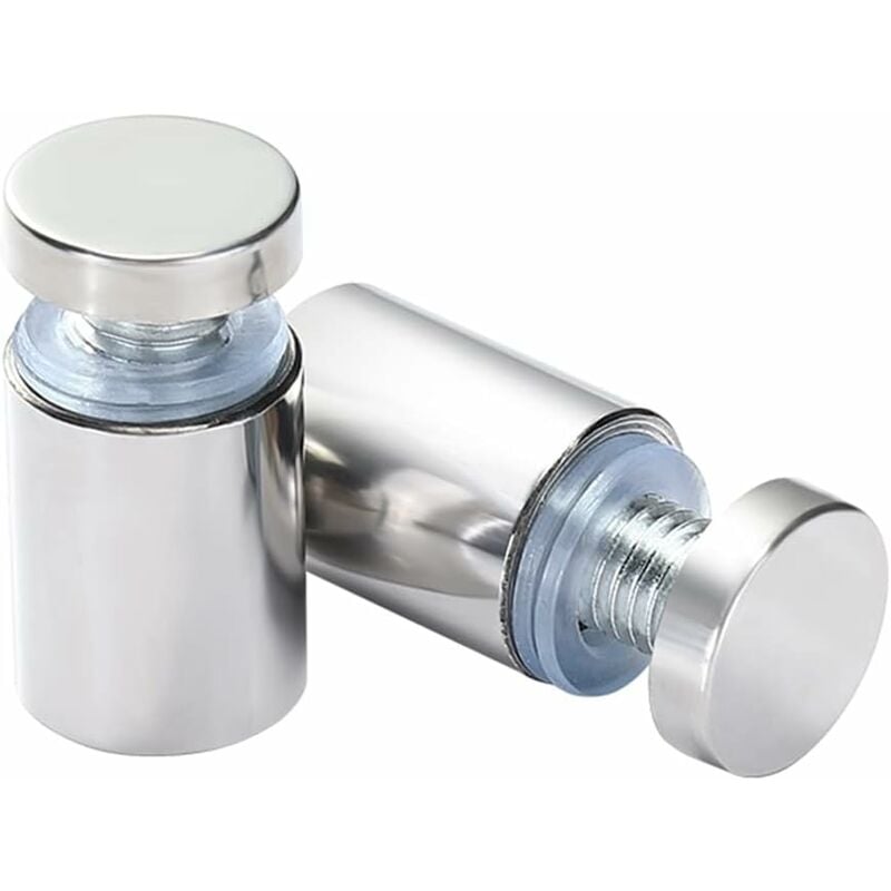 20x Spacer Screws, Glass Advertising Axis Spacer Bolt Fix Glass Advertising Spacer, Stainless Steel, 12X40mm, with Screw Mounting Accessories โ image 4