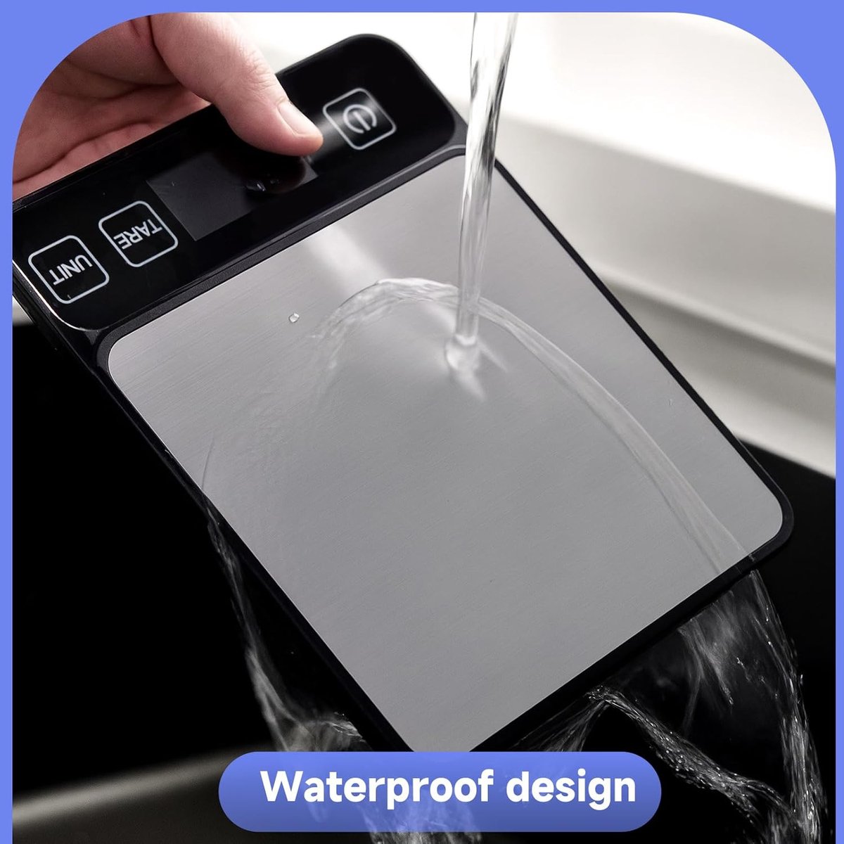 Precision scale - Digital kitchen scale - Barista scale - Professional food scale with a 10 kg weighing capacity - For home baking - Easy to read โ image 2