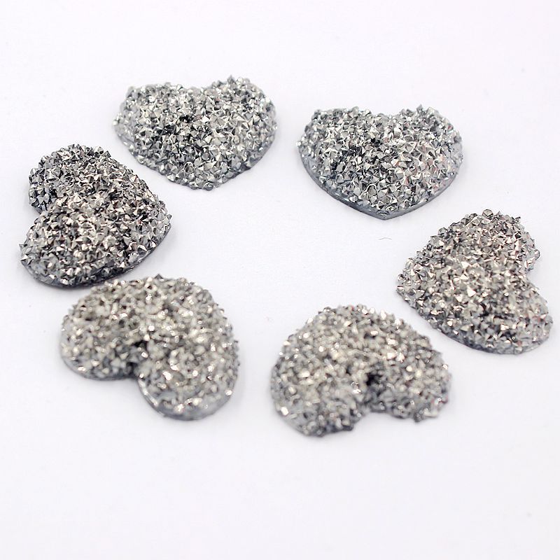 Love Resin Rhinestone Manicure Decoration Flat Back Imitation Natural Nail Art Nail Rhinestones 200pcs โ image 2