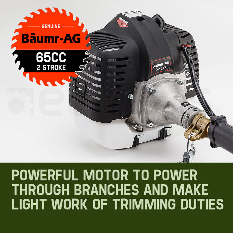 Baumr-AG 65CC Long Reach Pole Chainsaw Hedge Trimmer Pruner Chain Saw Tree Multi Tool — image 3