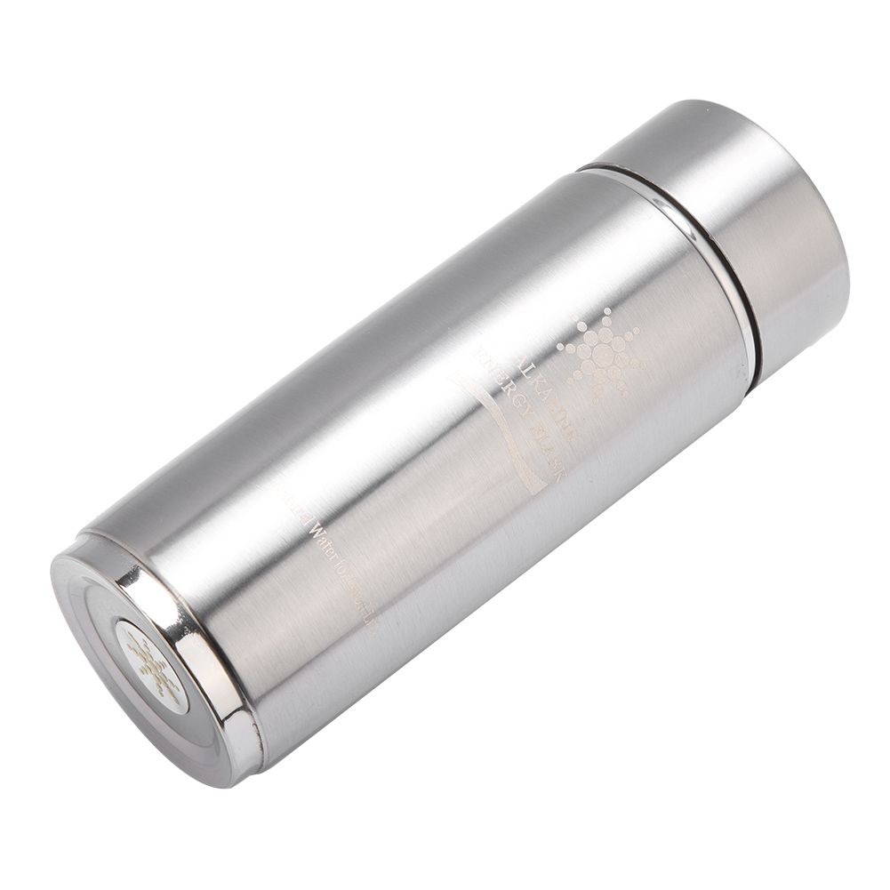 Stainless Alkaline Water Bottle Portable Nano Balance Bio Energy Lonizer Cup Flask(Silver) — image 4