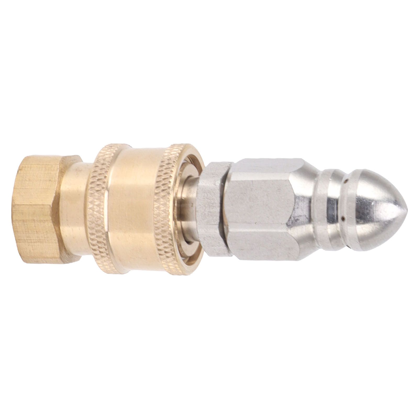 Compact Sewer Nozzle G1/4 Quick Insert Drain Hose Nozzle Pressure Washer Nozzle Fittings Sewer for Internal Thread G3/8 — image 5