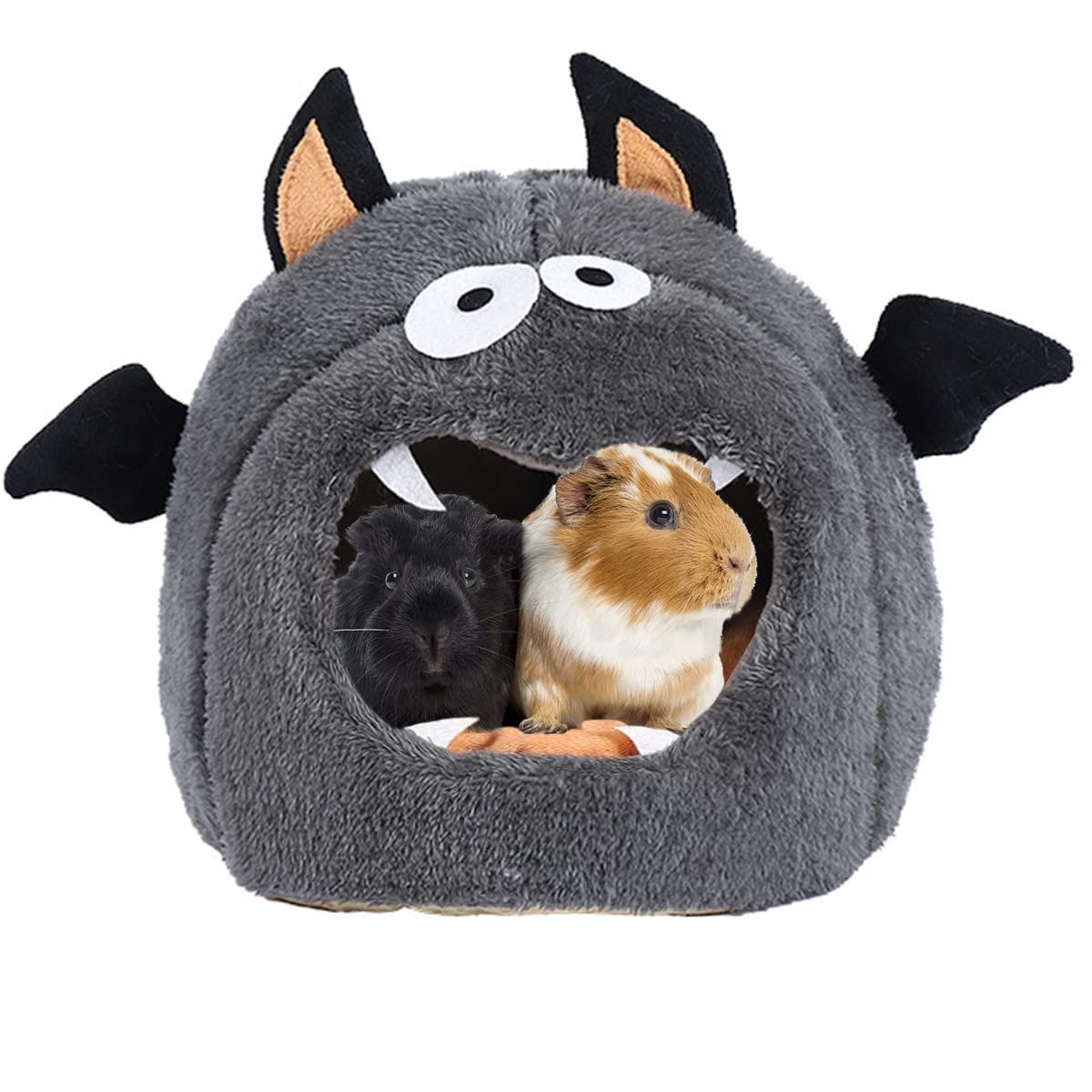 Guinea Pig Bed Hideouts Warm Small Animal Pet Beds Monster Hamster Bed House Accessorie for Guinea Pig Chinchilla Hedgehog Hamster โ image 3