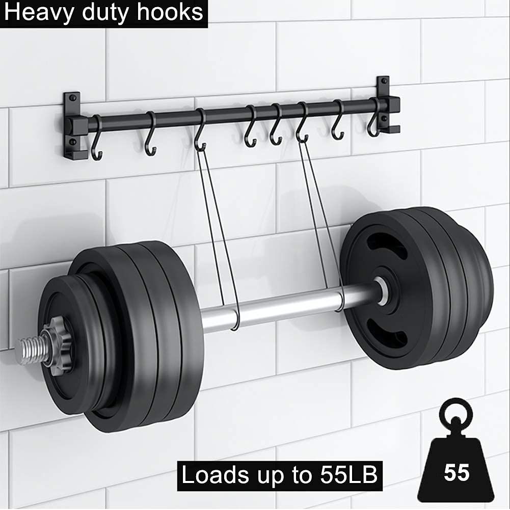 12 Pack Aluminum S Hooks, Versatility S-Hooks Coffee Cup Hooks for Hanging Coffee Mugs, Kitchen Pot and Pans, Grill Utensils — image 4