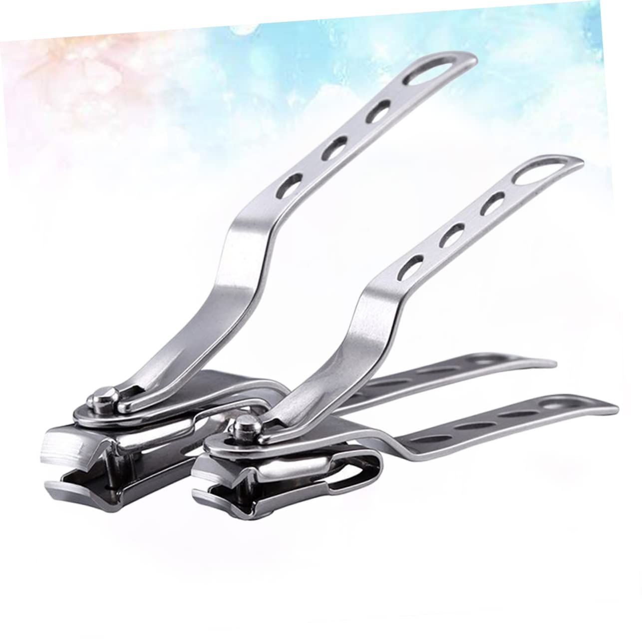 Long Handle Nail/Toenail Clipper for Men and Women Seniors with Thick Toenails (Swivel Head Design Provide Precision Cut) 2PCS โ image 3