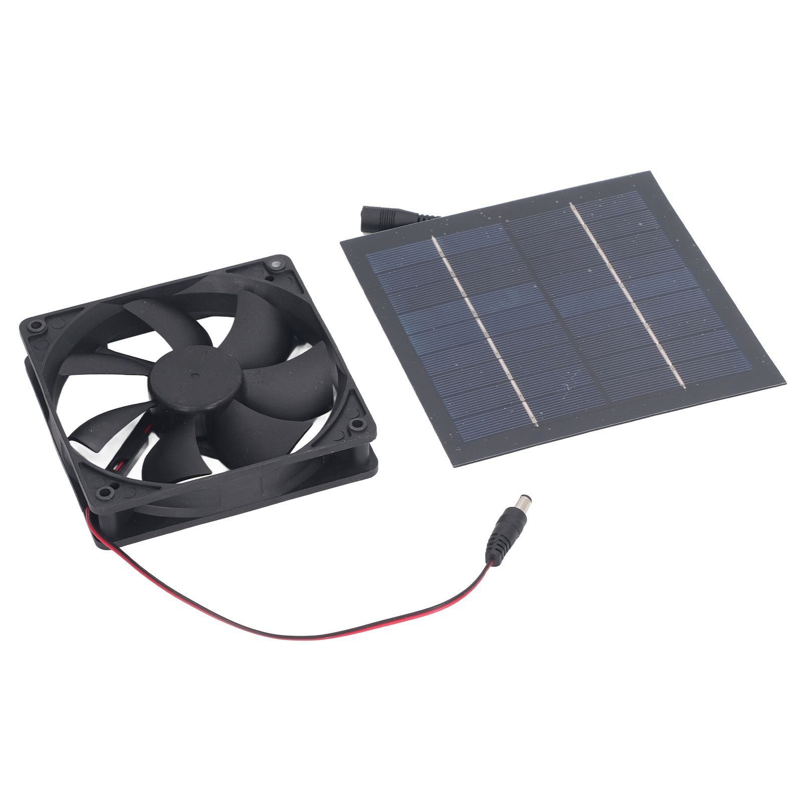 Solar Panel Fan Kit 20W IP65 Waterproof for Outside Small Chicken Coops Greenhouses Sheds Pet Houses Window Exhaust โ image 5