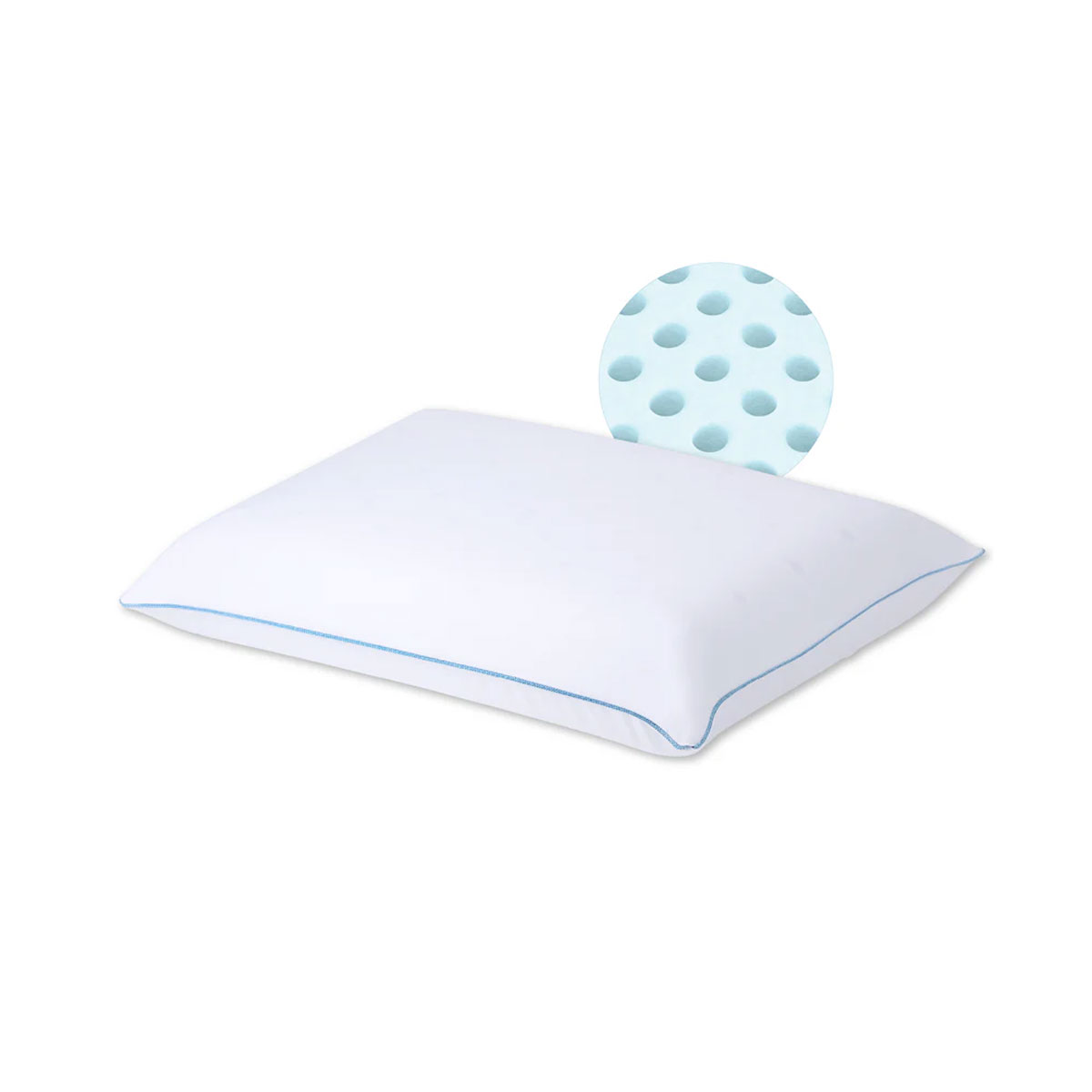 Mediflow Elite Premium Fiber Cooling Gel Memory Foam Water Pillow 44 x 66 cm โ image 3