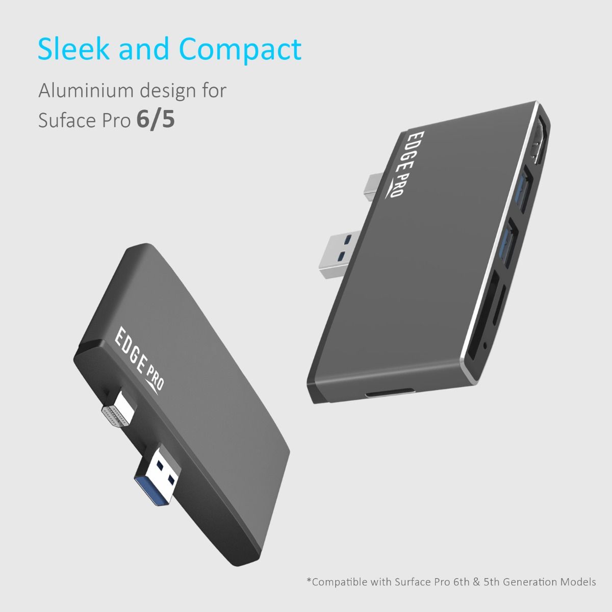 mbeat Edge Pro Multifunction USB- C Hub for Microsoft Surface Pro Gen 5/6 — image 2