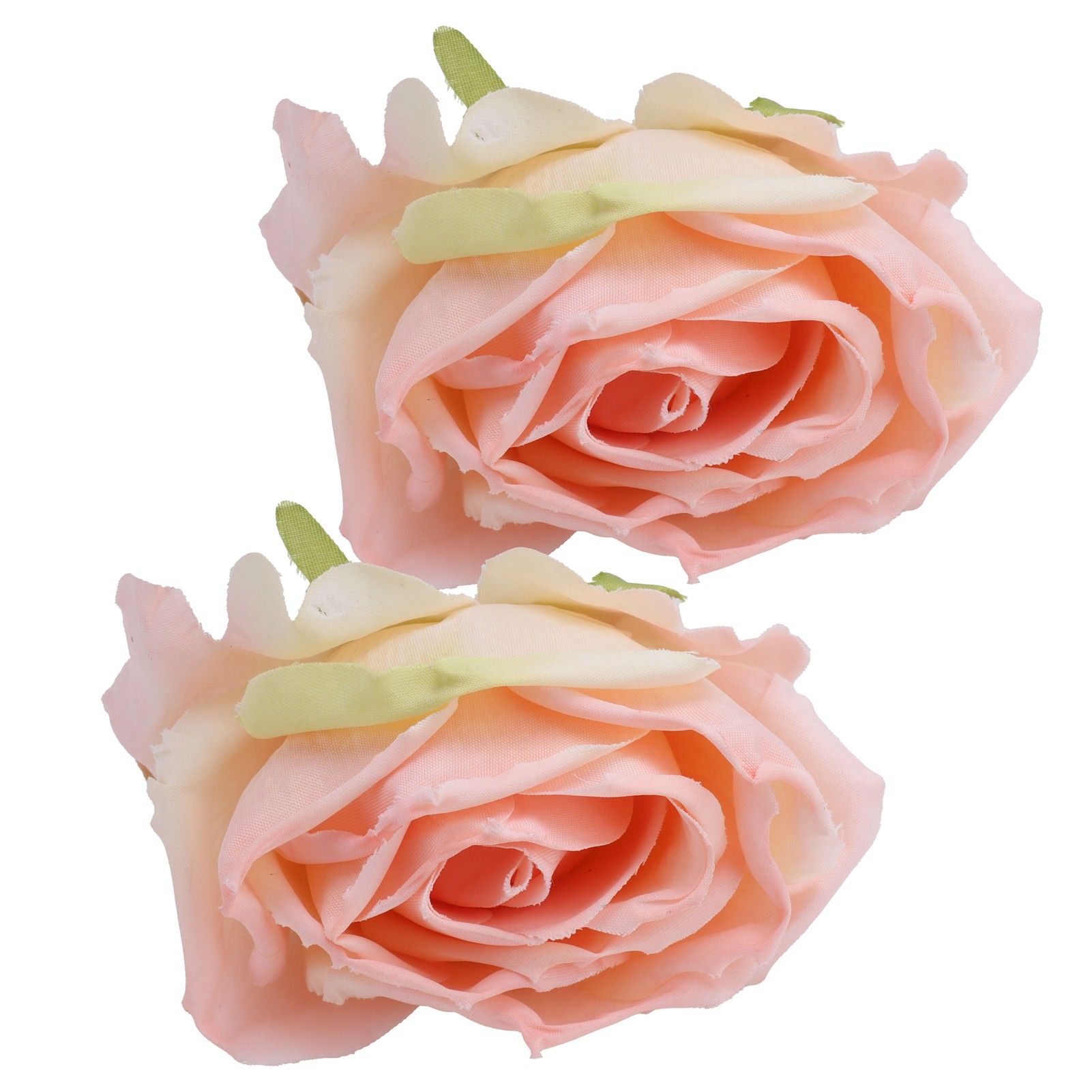 2Pcs Novelty Wooden Napkin Buckle Artificial Floral Napkin Ring for Festival Table DecorationPink โ image 4
