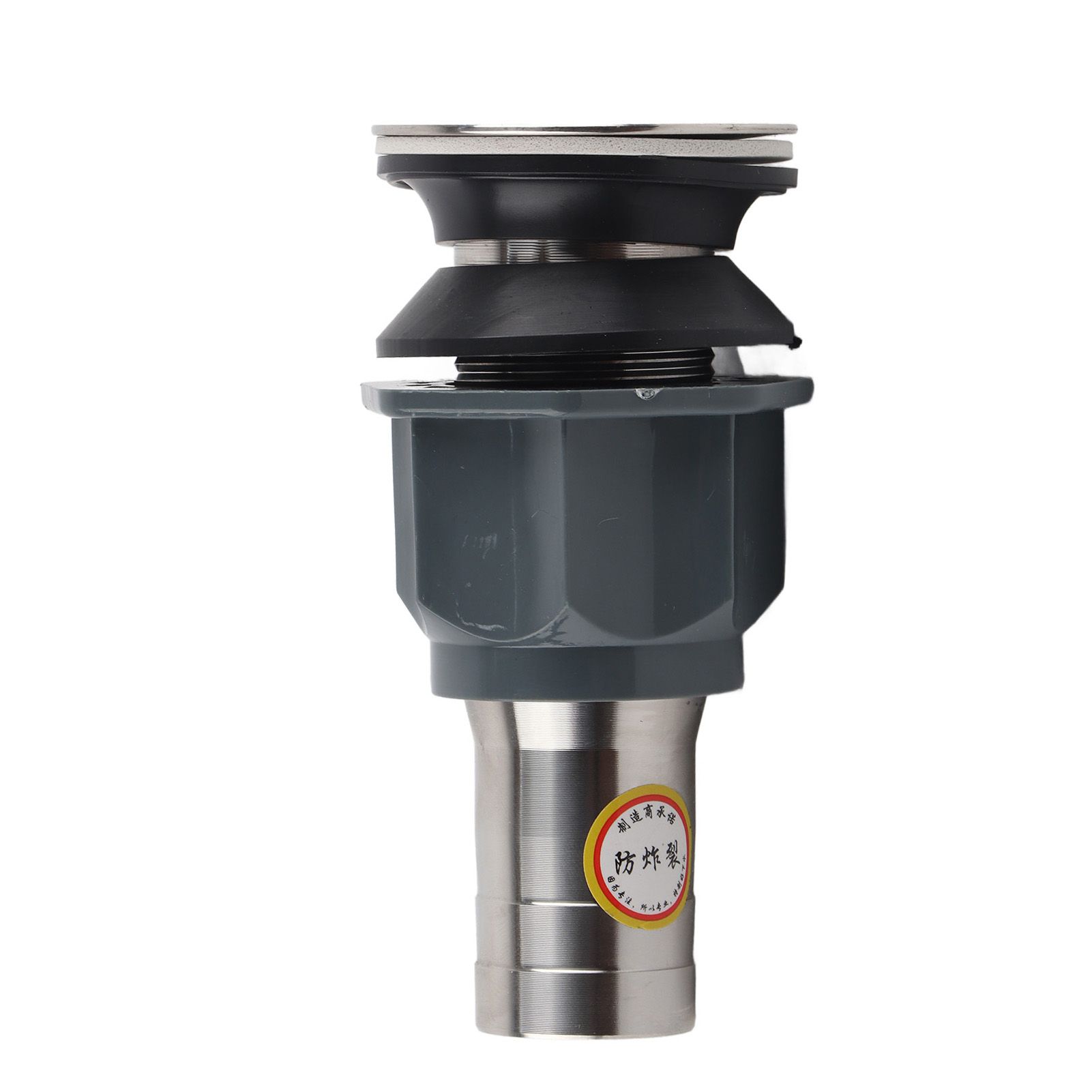 No Glue Stainless Steel Basin Drain Sink Drain Stopper NonOverflow Bathroom Hardware — image 2