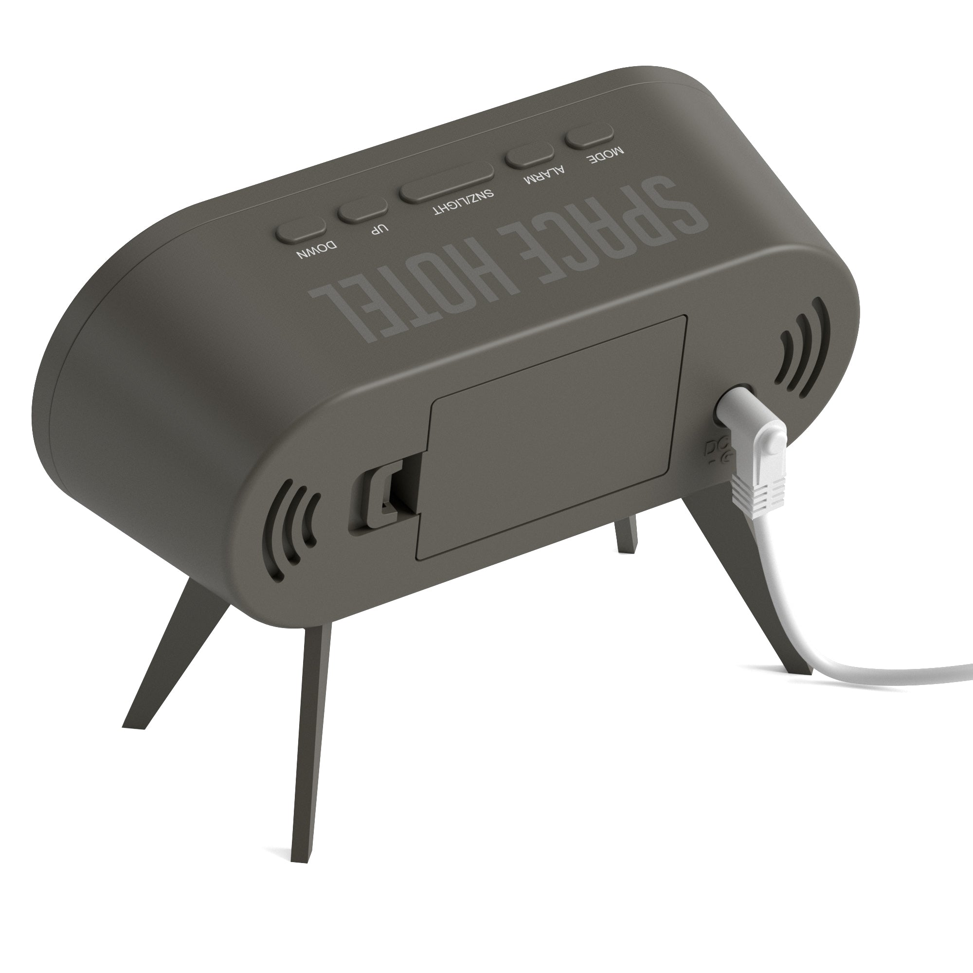 Newgate Space Hotel Cyborg Led Alarm Clock Grey โ image 6