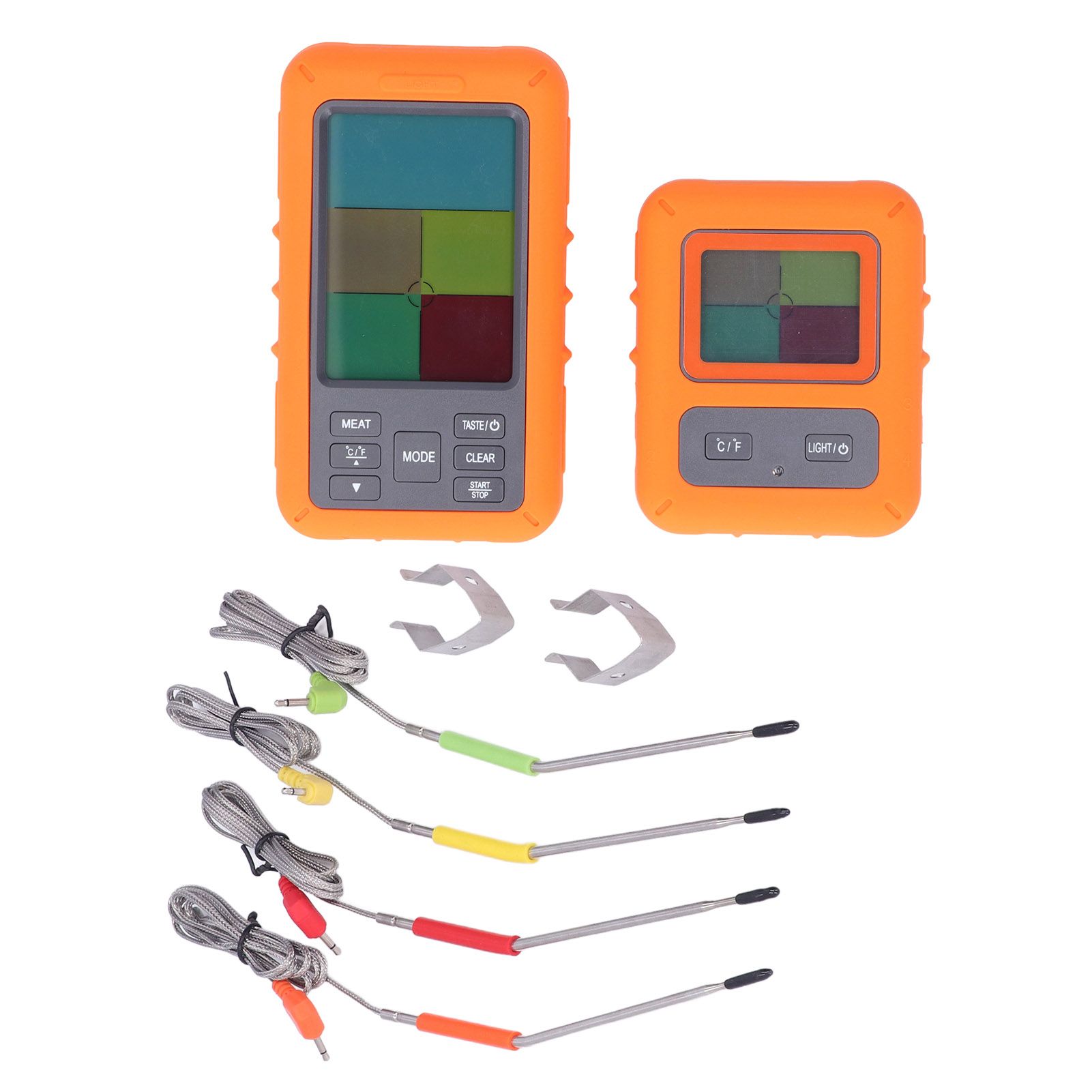 Wireless Meat Thermometer Digital BBQ Thermometer with 4 Probes for Kitchen Cooking Oven Grilling Smoking — image 5