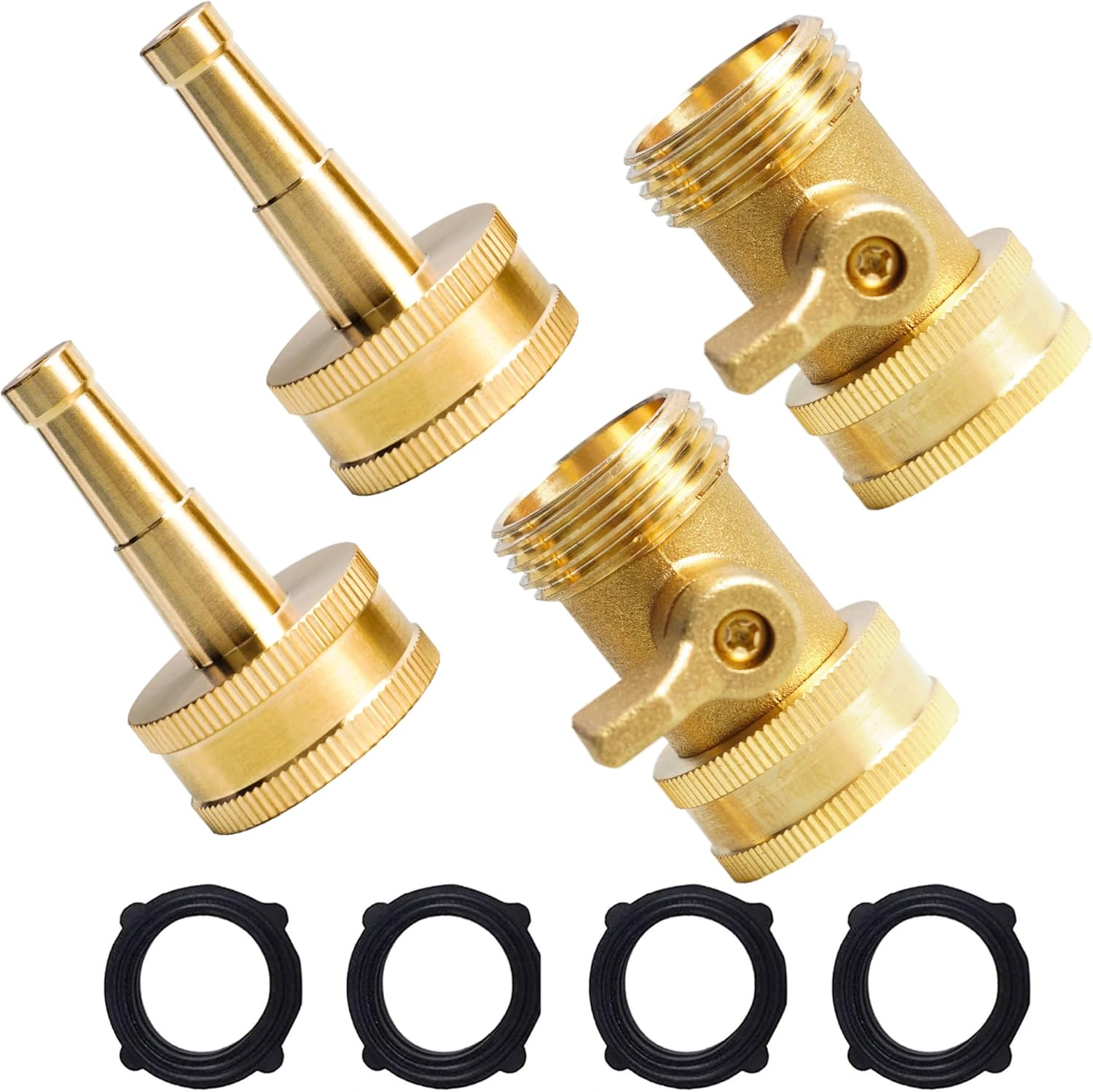 Garden Hose Repair Kit + Jet Nozzle Hose Shutoff Valve โ image 6