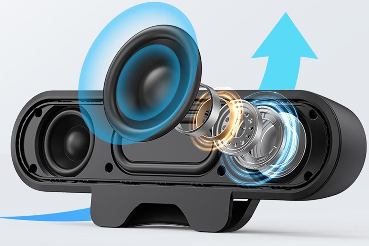 USB Clip On Speaker 10W High Power Portable Soundbar โ image 5