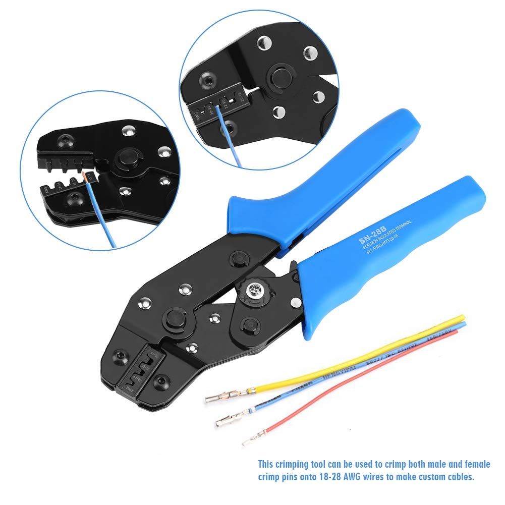 Cable Crimping Tools Terminal Ratcheting Crimper Tool Crimping Pliers easy operation, clear crimping effects good performance โ image 4
