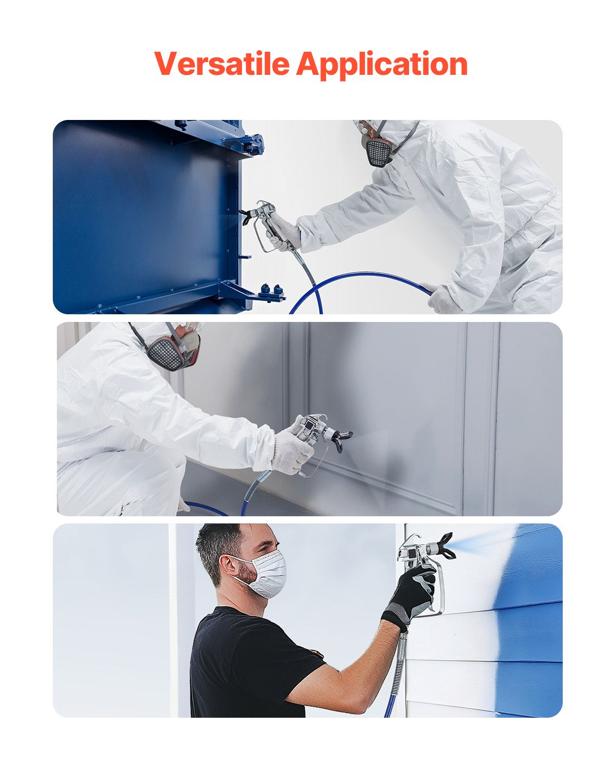 50ft Airless Paint Sprayer Hose 1/4 in Universal Airless Paint Spray Hose โ image 6