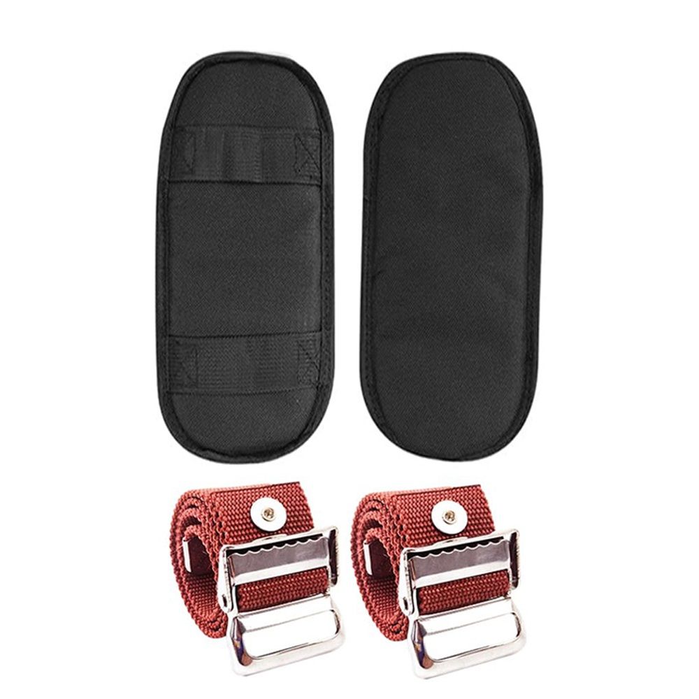 2 Packs Drywall Stilt Replacement Parts, Comfort Stilt Pads Protective Padded Leg Bands for Drywall, Nylon Adjustable Stilt Leg Straps, Suitable for Home