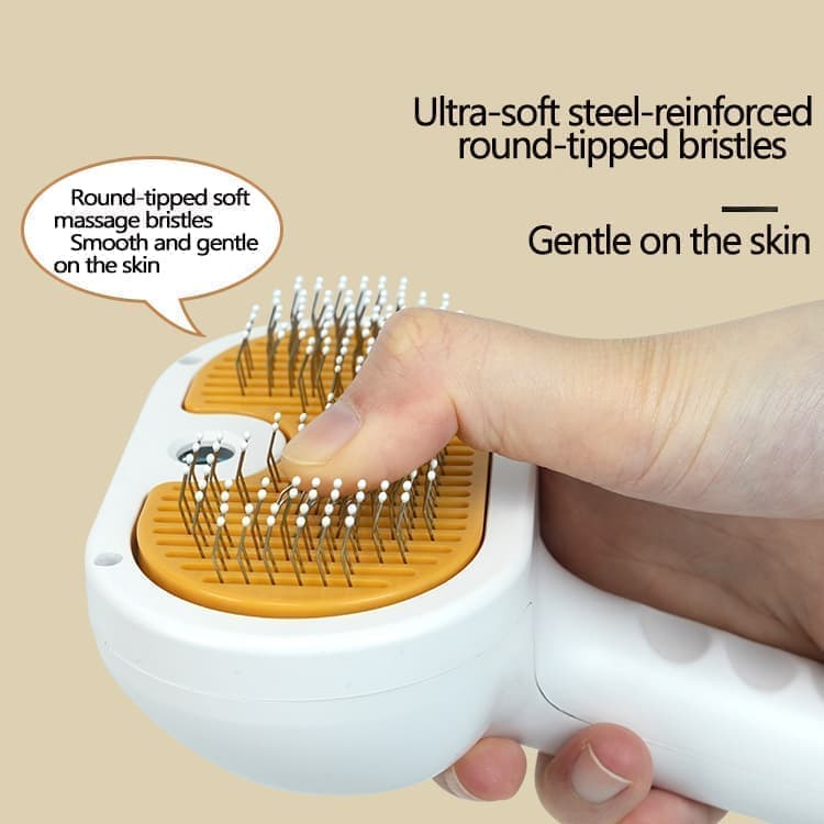 Pet Brush for Dogs and Cats, 20x11.5x8 cm, Effective Pressure Brush for Pet Fur Care — image 5