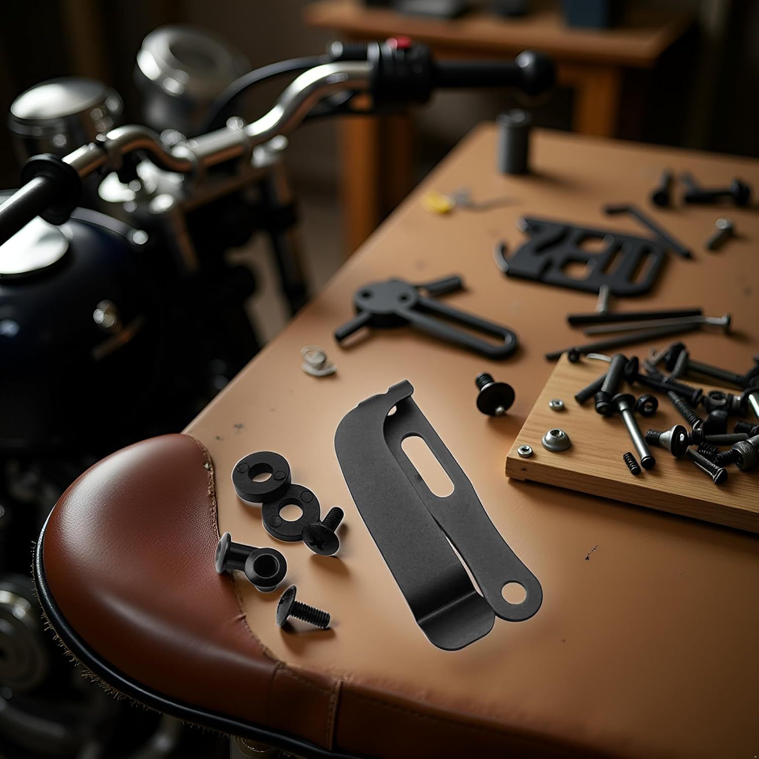 A Set Black Belt Clip Knife Sheath โ image 4
