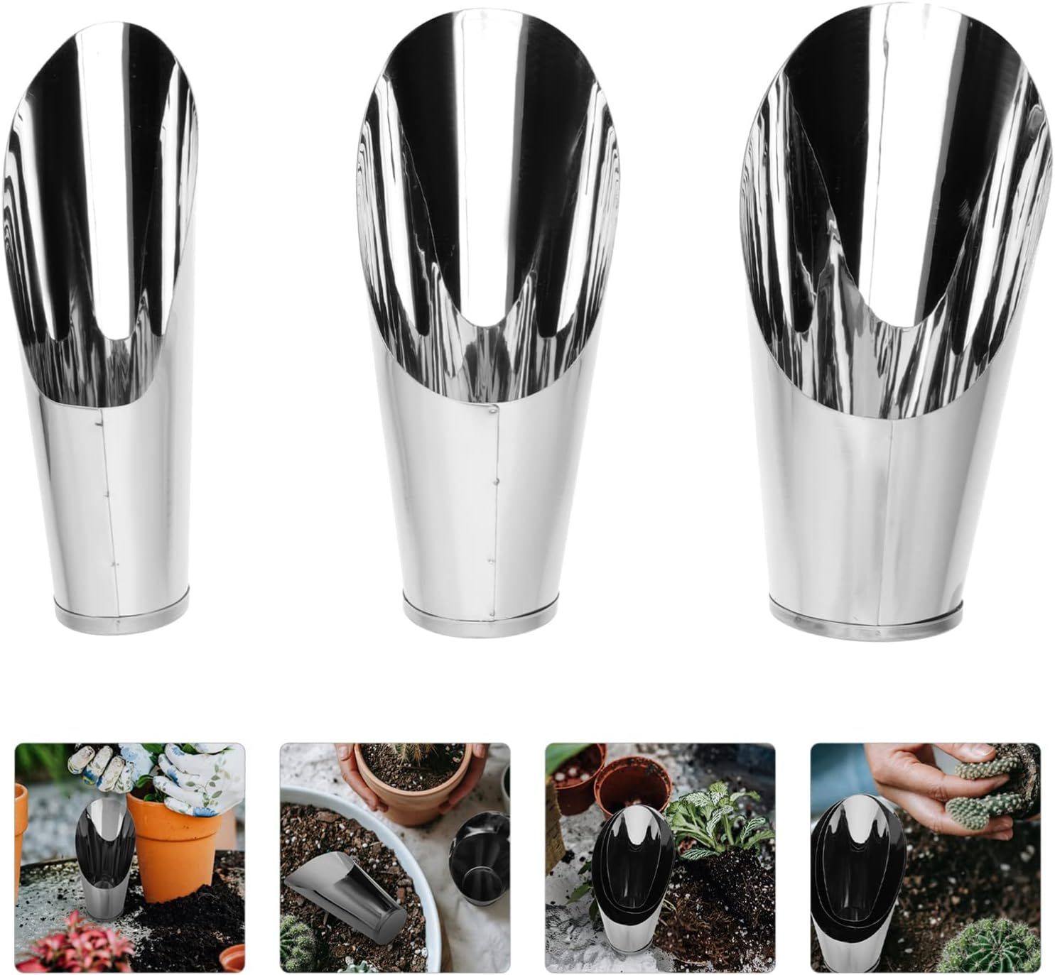 3 Piece Stainless Steel Bonsai Soil Stirrer Set โ image 2