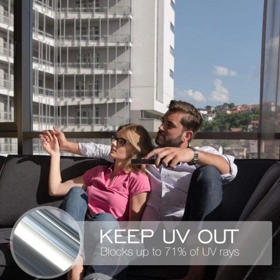 Glass insulation film - Greenhouse Sun protection film - One-way film - Privacy film โ image 3