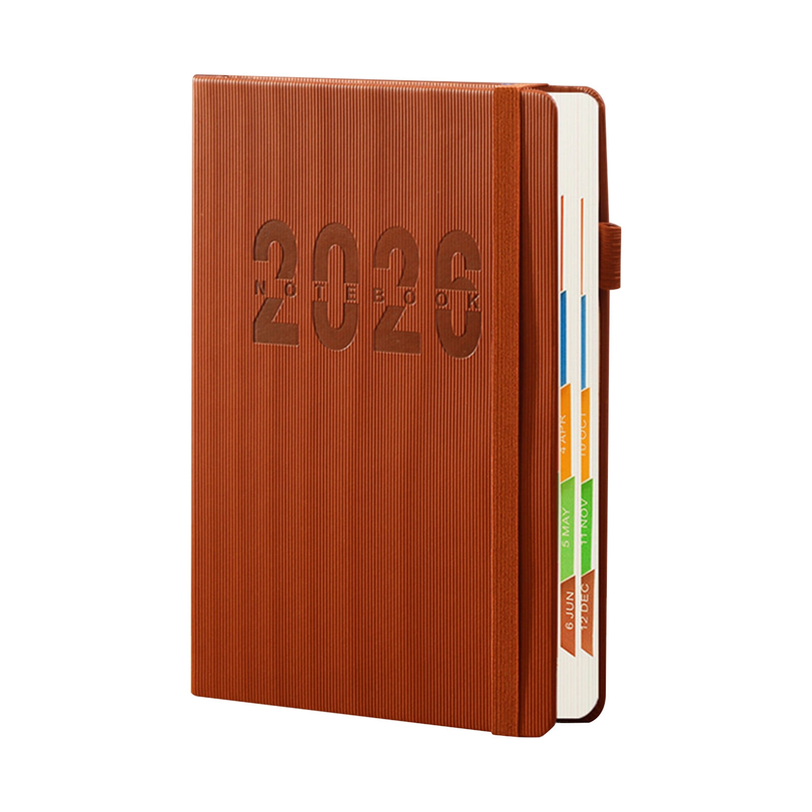 2026 Weekly Planner Notebook, Daily Planner Hardcover Calendar with Tabs and Pen Strap, 200 Pages Journaling Notebooks Daily Time Management Plan for Office — image 2