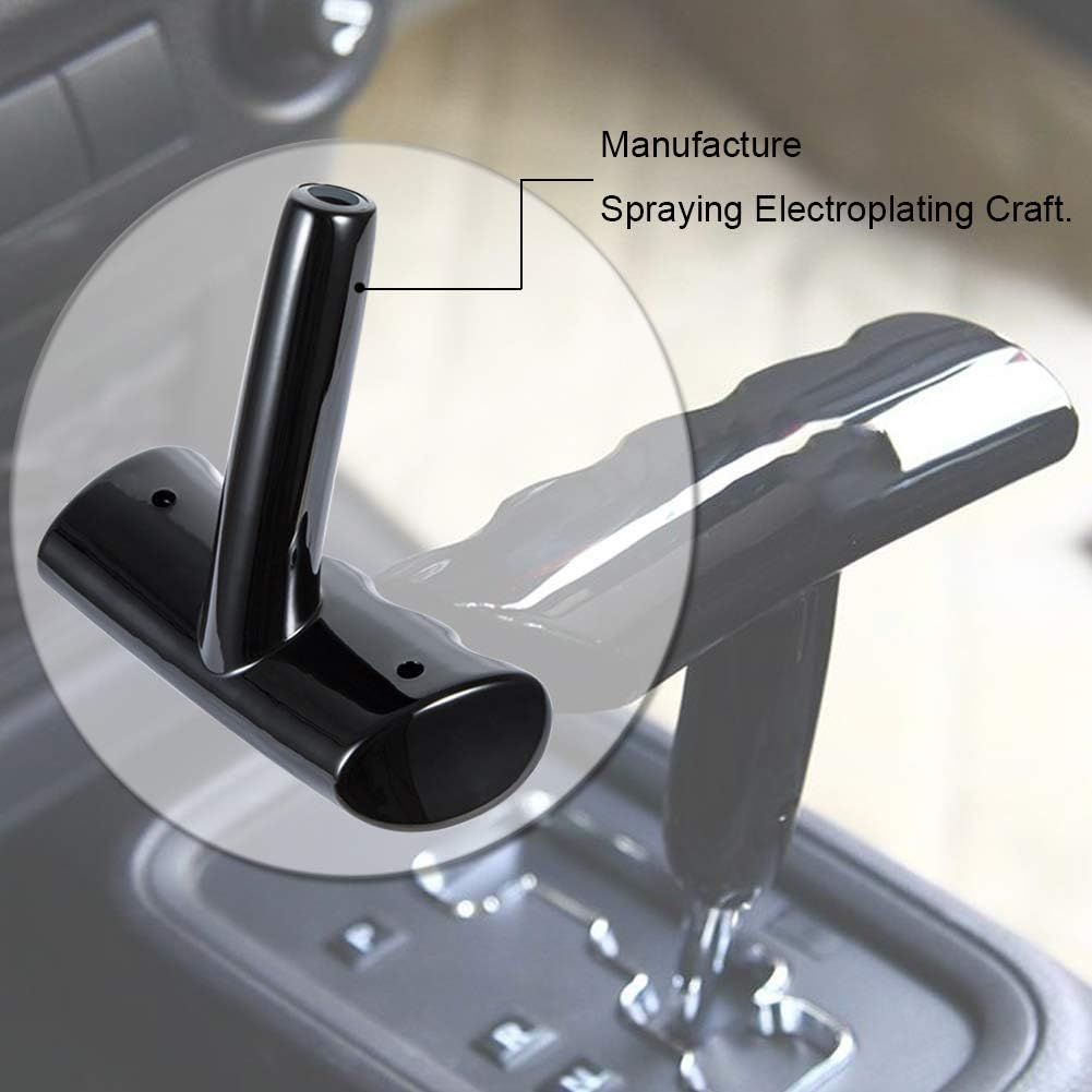 Handle Gear Shifter Knob Fits for stylish and luxurious to show your excellent aesthetics shift knob is very easy to install(Black) — image 2