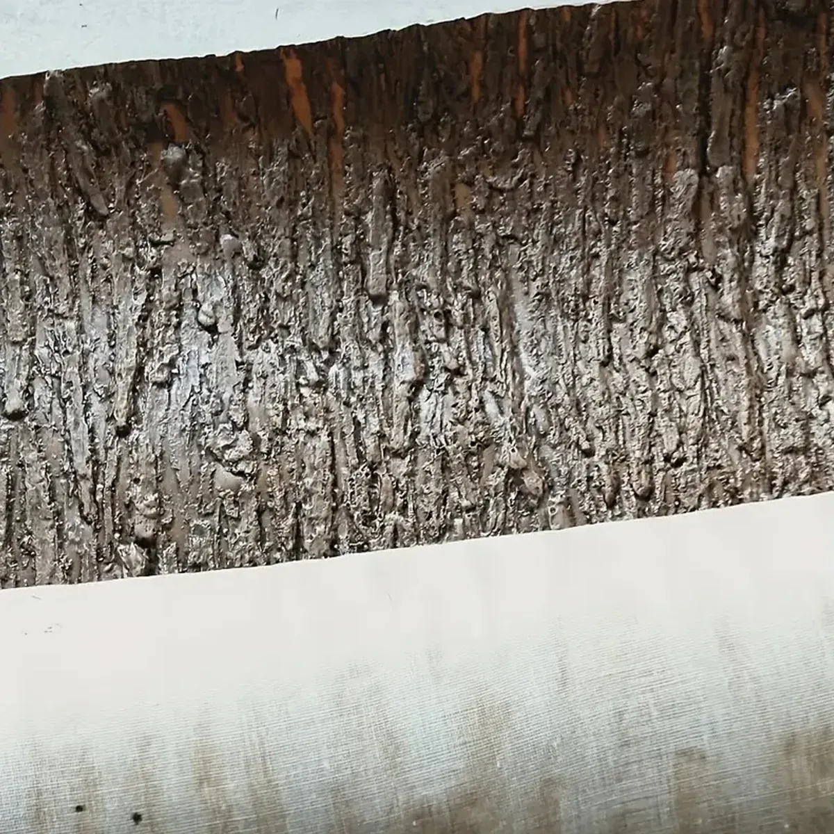 Simulation Tree Bark for Garden Yard Realistic Outdoor Decor Durable Hide Pipe — image 4