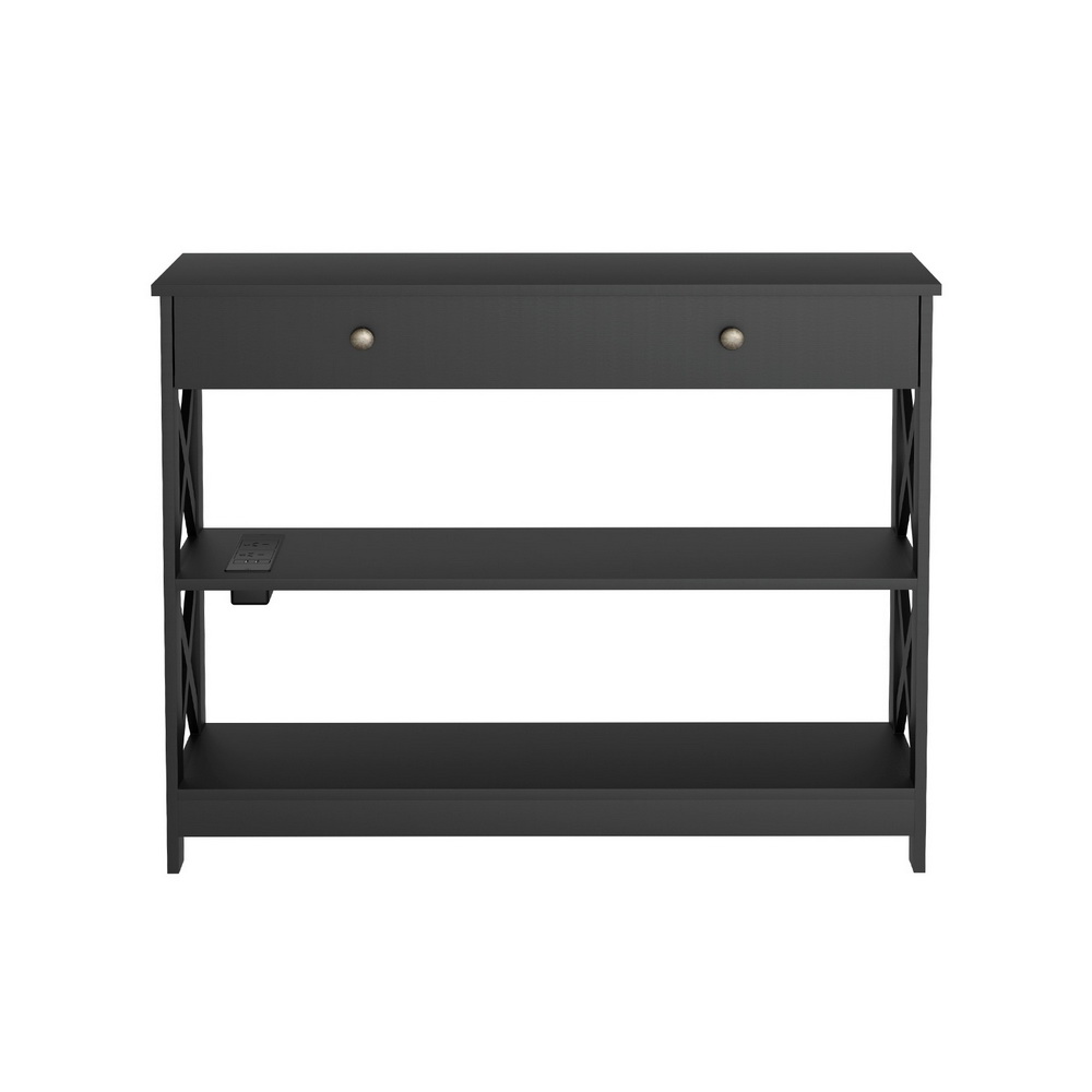 Artiss Console Table 3-tier USB Outlets — image 5