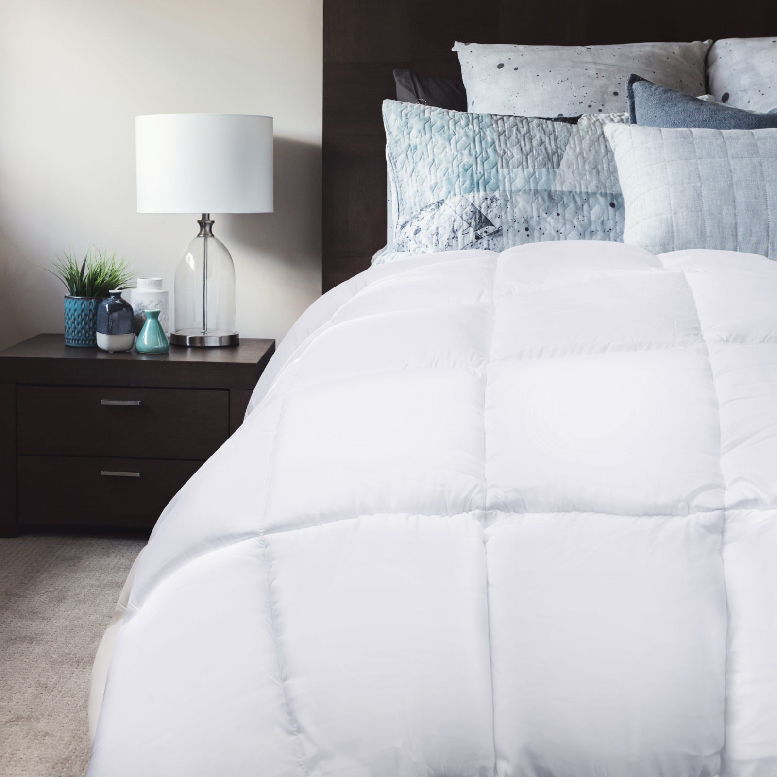 Royal Comfort 800GSM Silk Blend Quilt Duvet Ultra Warm Winter Weight - Queen - White โ image 3