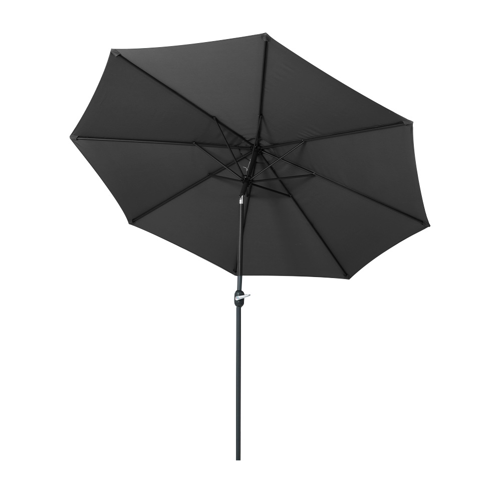 Instahut 3m Outdoor Umbrella Beach Pole Garden Patio Tilt Black โ image 3