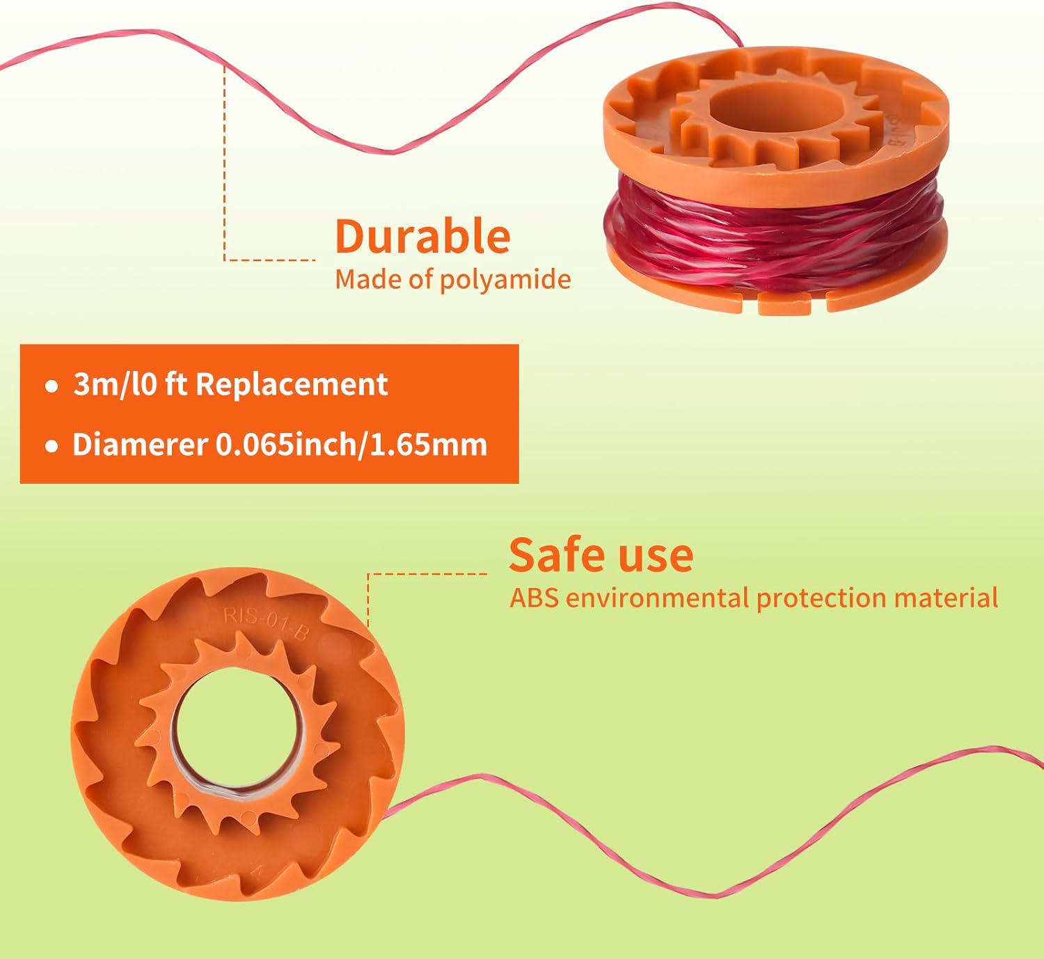 0.065 inch Trimmer Line Refills for Worx — image 4