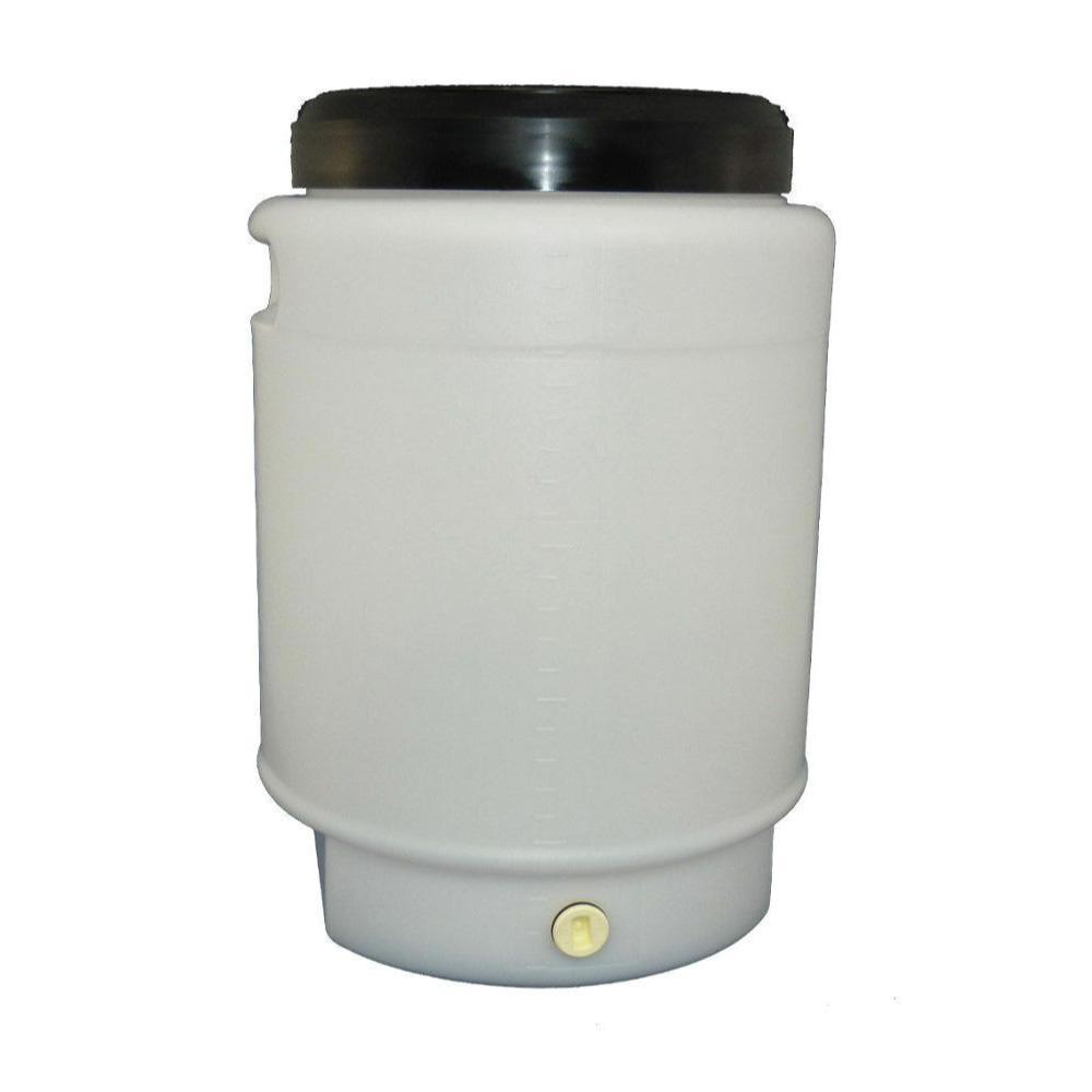 25L Fermenter Keg + Lid + Tap - HDPE Plastic Drum Food Grade Brewing Barrel — image 2