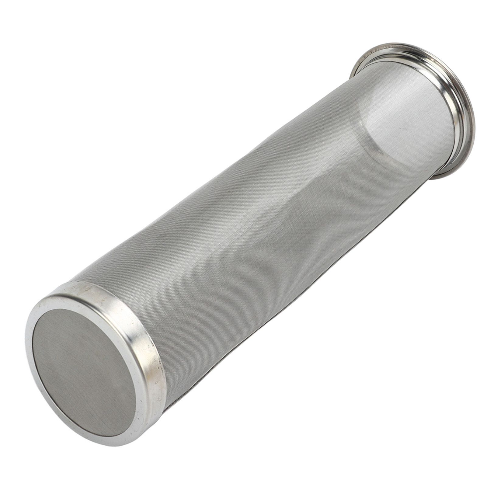 Cold Brew Coffee Filter Stainless Steel Reusable Wide Mouth Mesh Cylindrical Filter with White Gasket for Tea 8x21cm/3.15x8.27in โ image 4