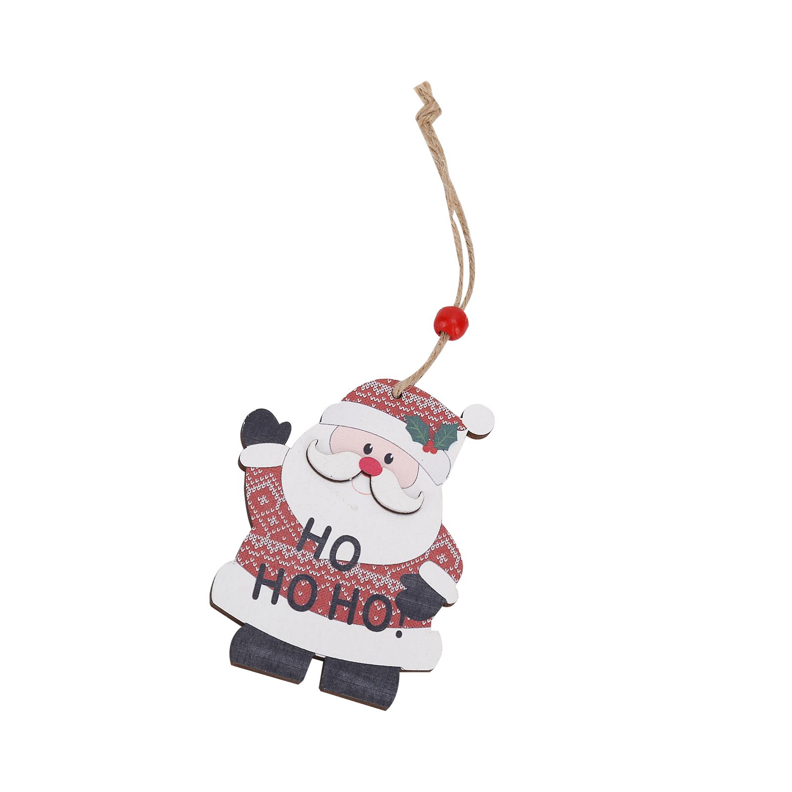 DIY Christmas Ornament Wooden Christmas Tree Decoration for Spring Festival HomeElder — image 3