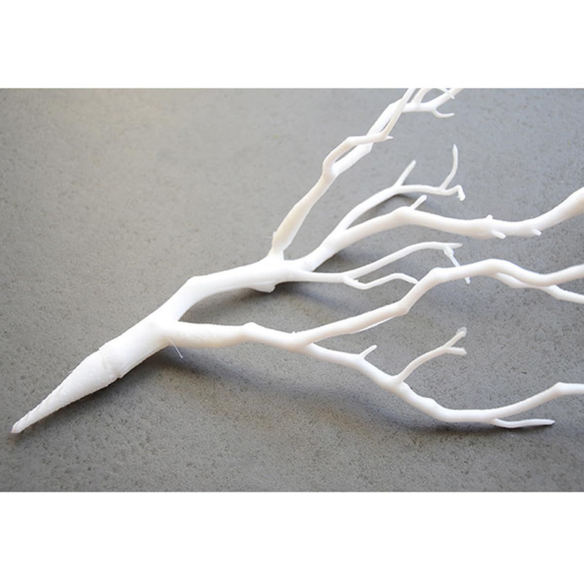 6 Pcs Home Decor Flower Vase Artificial Tree Branches White Vases for Flowers Antler Dried Tree Fake Branches for Decoration Vase — image 2