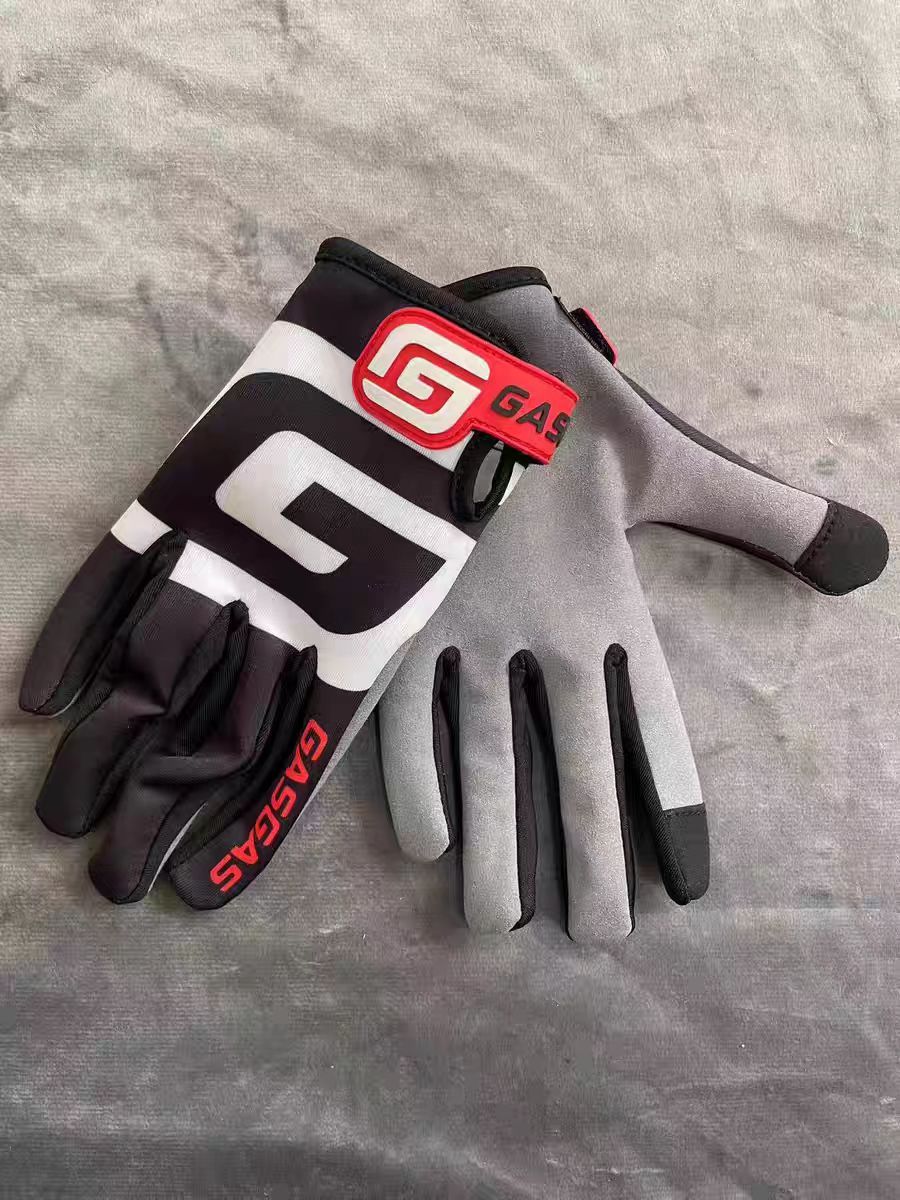 Gas Bicycle Gloves Nylon Thin Outdoor Black L