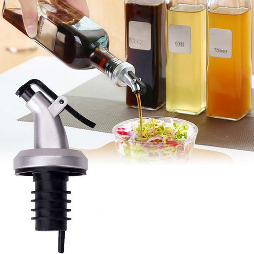 Oil Bottle Leak Proof Bottle Flip Cover Kitchen Oil Pour Spouts Bottle Dispenser โ image 6