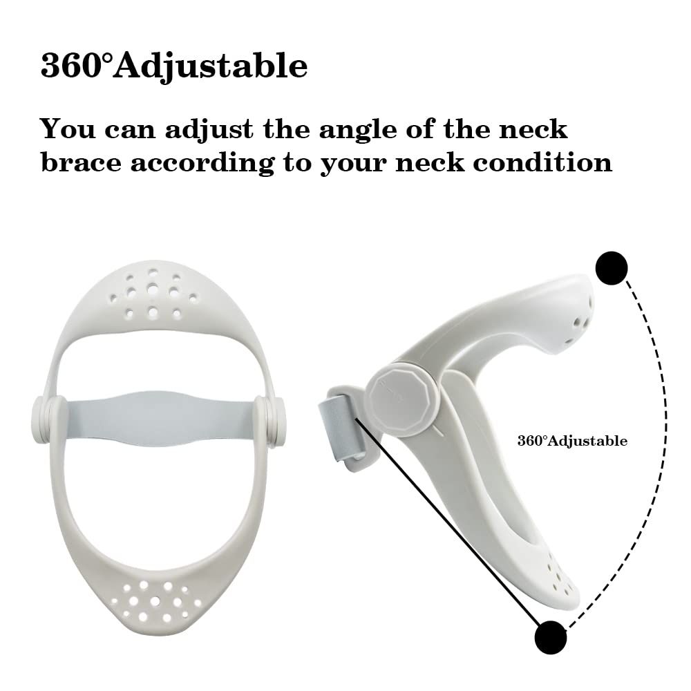 Neck Brace, Ergonomic Posture Corrector Neck Brace for Neck Pain Relief, Spinal Decompression and Back Pain — image 4