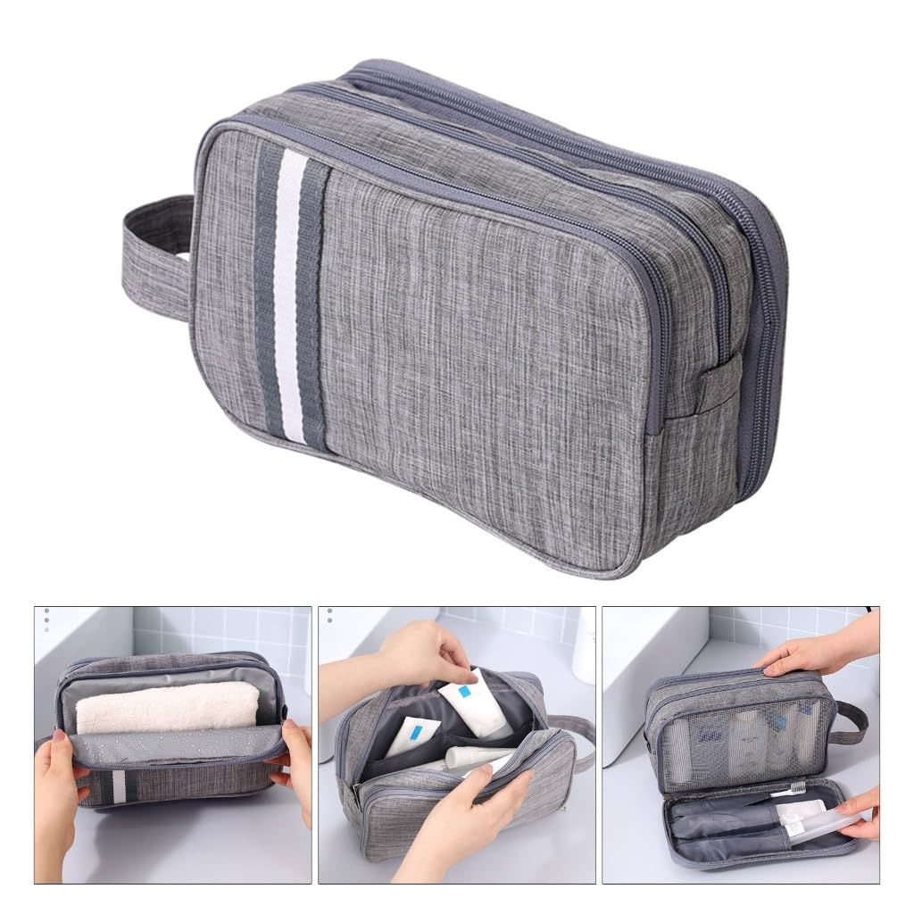 Makeup Bag Organizer Cosmetic Bags Makeup Bag Beach Pouch Travel Toiletry Bags for Women Girls，Travel Toiletry Wash Bag