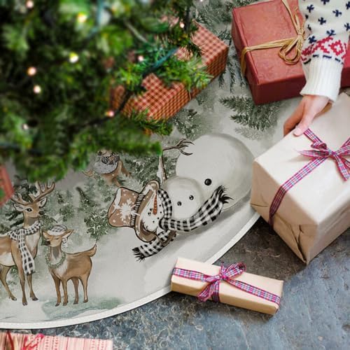 Christmas Tree Mat 36 Inch, Winter Season Christmas Tree Decoration — image 2