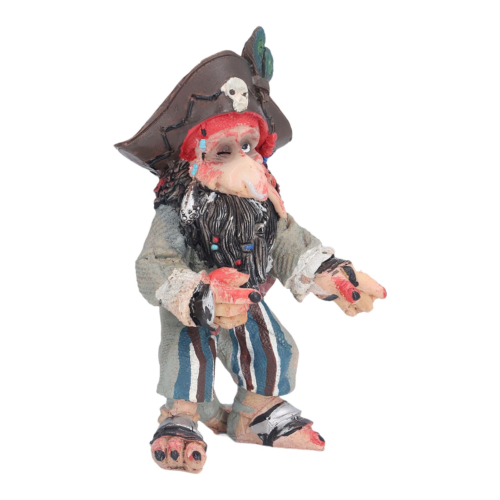 Mushroom Demon Statue Resin Garden Sculpture Desktop Lawn Courtyard Ornament for Home Decoration — image 3
