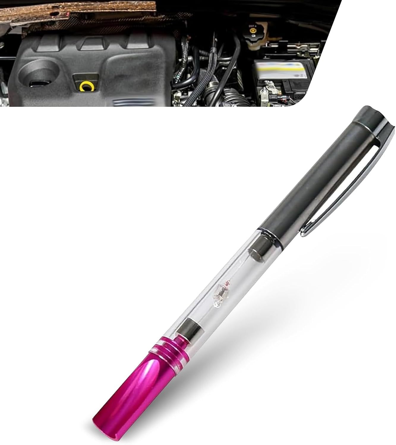 Car Spark Ignition Tester Pen, Non-disassembly High Voltage Coil & Spark Plug Detector, Engine Faults Diagnostic Tool with Indicator Light, Portable Tool for โ image 2
