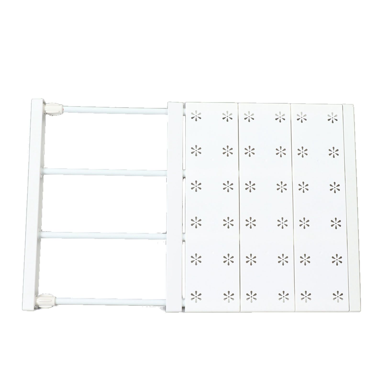 Tension Shelf Adjustable Space Saving Expandable Closet Organizer Dividers for Shoe Cabinet Closet Length 38‑60cm/15.0‑23.6in — image 4