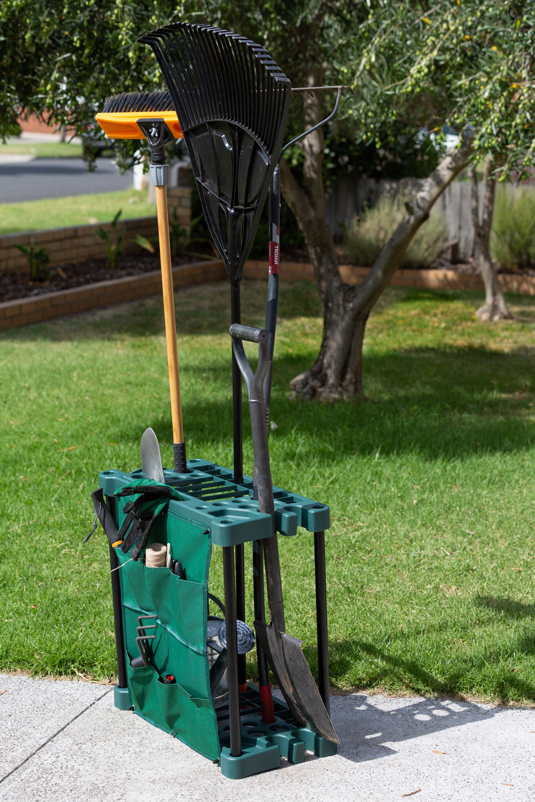 Organising Storage Rack for Garden Tools (Green) & Keep the Shed Tidy โ image 5