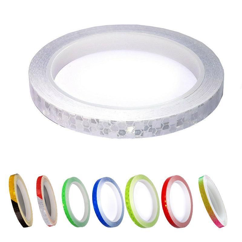 8m Reflective Tape for Bikes Cars Motorcycles Waterproof High Visibility Strip - Green — image 3