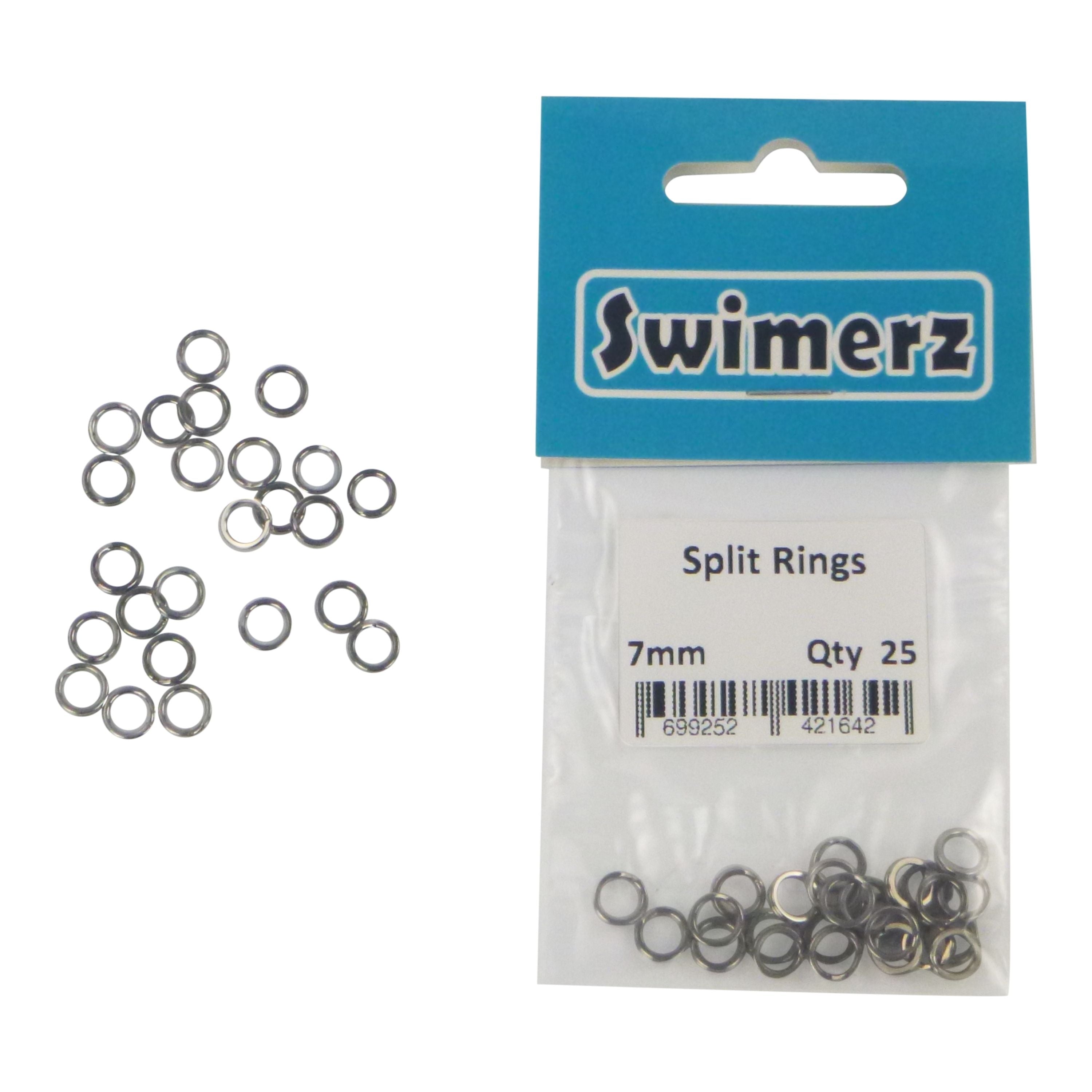 Swimerz 7mm Split Ring Stainless Steel, 25 Pack — image 2