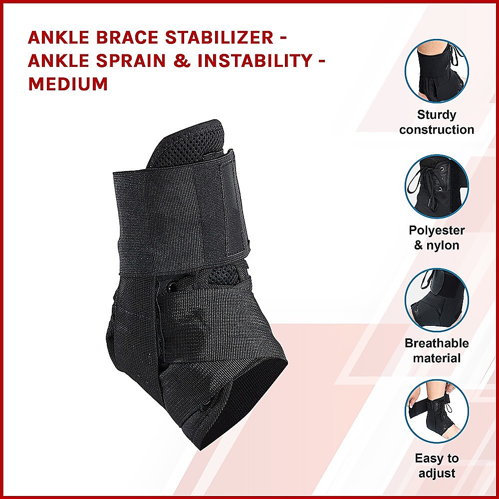 Ankle Brace Stabilizer - Ankle sprain & instability - MEDIUM โ image 3