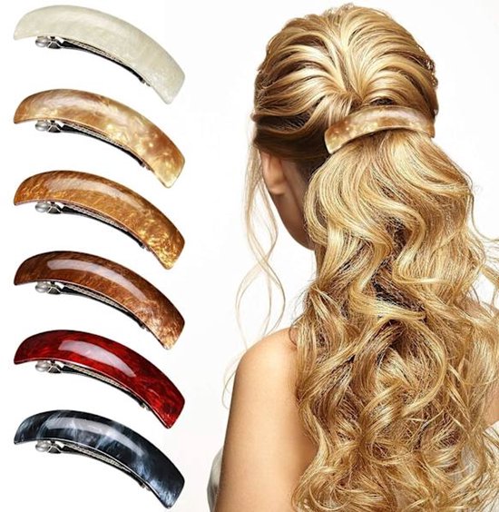Women's Hairpins - Hair Accessories - Large - French Hairpins - Vintage Hairpins - 6 Colors (Set of 6)