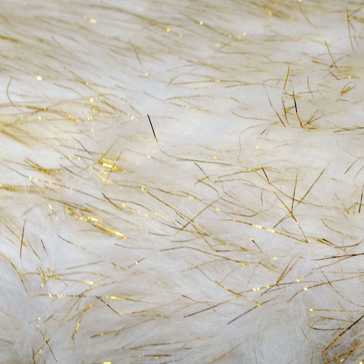 Camille Gold Cream Faux Fur Throw Rug 127 x 152 cm โ image 3